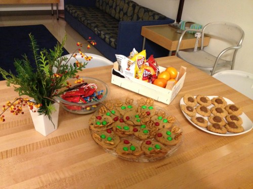 christmas party food